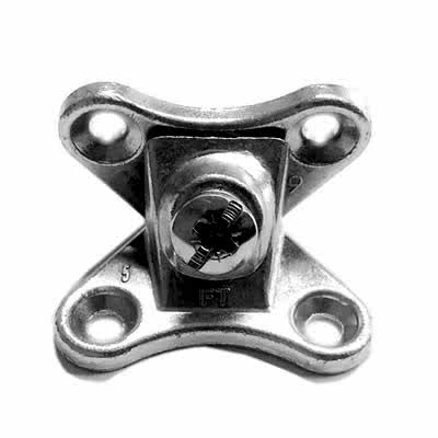 T shape butterfly cabinet connector